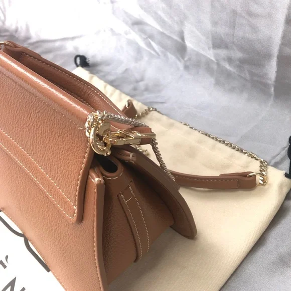 ⚜️⚜️ Women's polene Numéro Sept MiniEDITION TEXTURED CAMEL